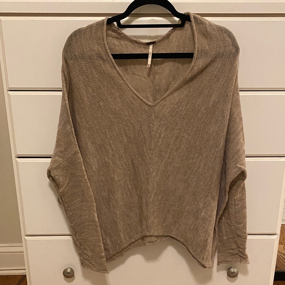 Free People V-Neck Women's Knit